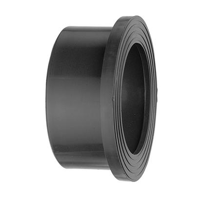 PVC-U Stub End gerillt d 50 mm für Schlauchanschlüsse und Flanschsysteme